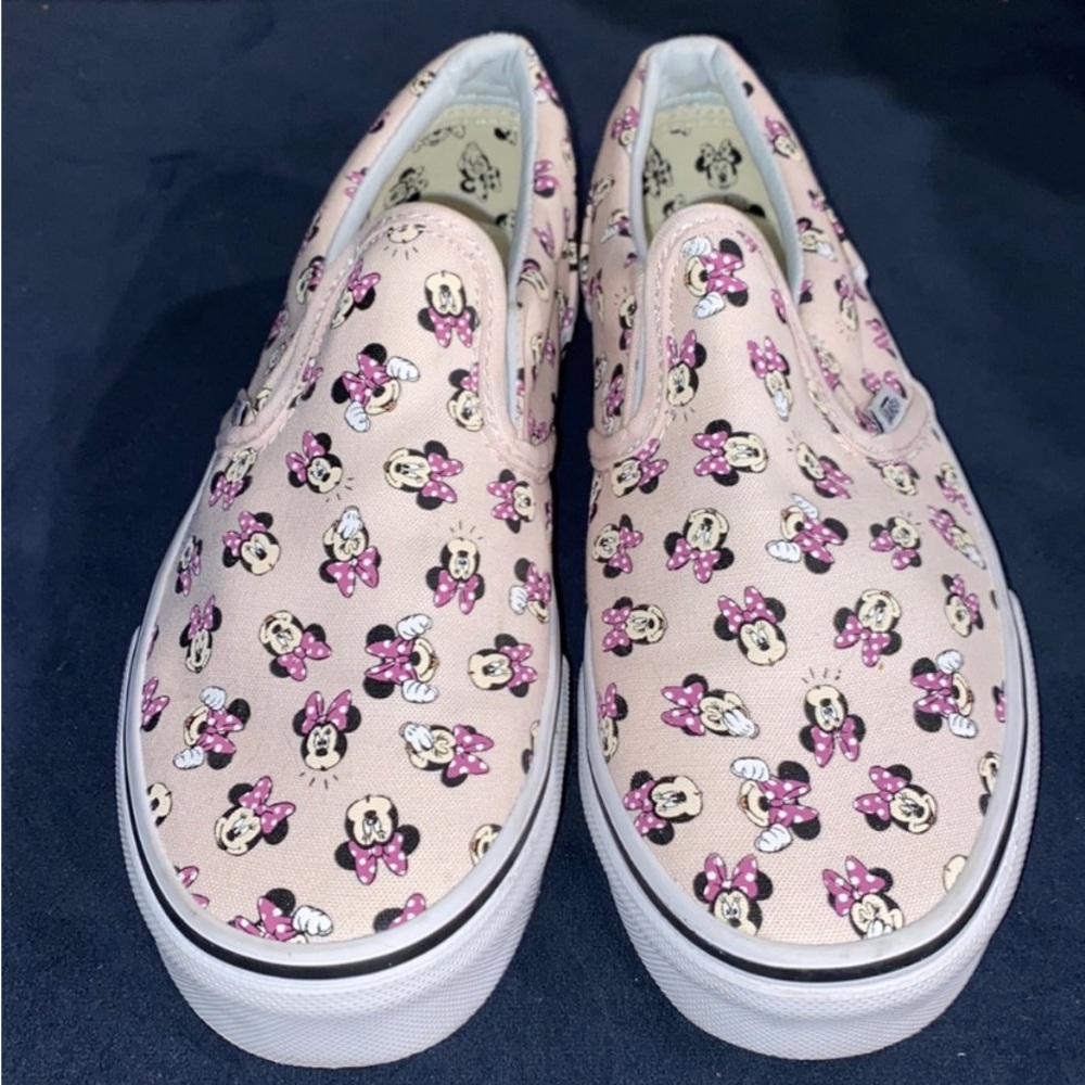 Disney X Vans Light Pink Minnie Mouse Bow
